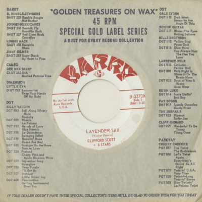 Lavender Sax / Beach Bunny (1964)