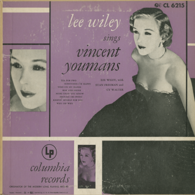 Lee Wiley Sings Vincent Youmans