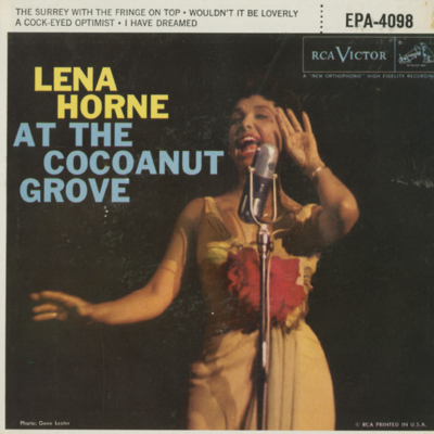 Lena Horne At The Coconut Grove (1957)