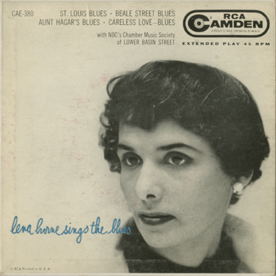 Lena Horne Sings The Blues (1956)