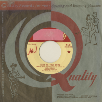 Lend Me Your Comb / Glad All Over