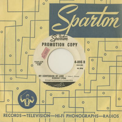 Leo My Love / My Confession Of Love (1960)