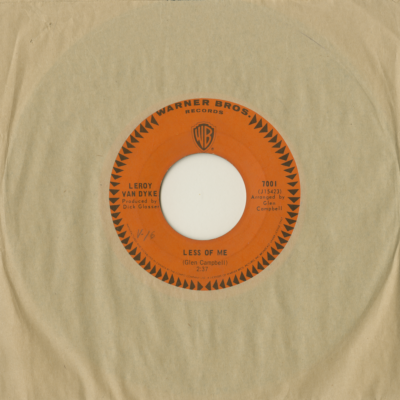 Less Of Me / I've Never Been Loved (1967)