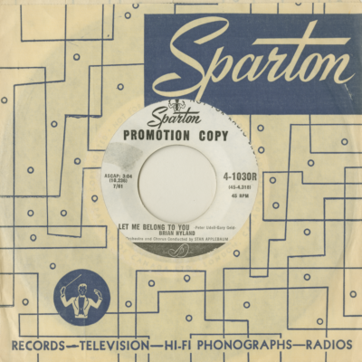 Let Me Belong To You / Let It Die (1961)