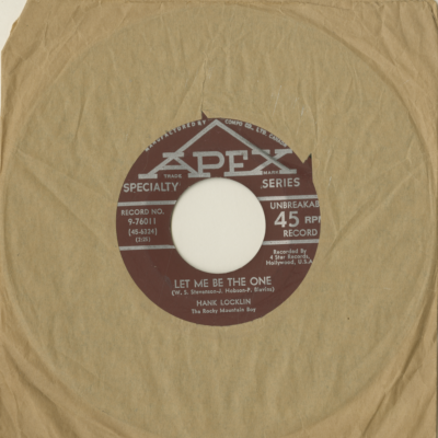 Let Me Be The One / I'm Tired Of Bummin Around