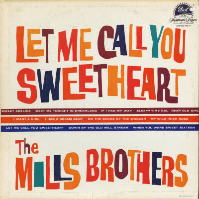 Let Me Call You Sweetheart