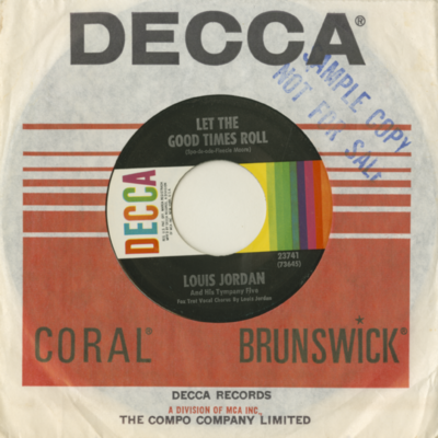 Let The Good Times Roll / Ain't Nobody Here But Us Chickens