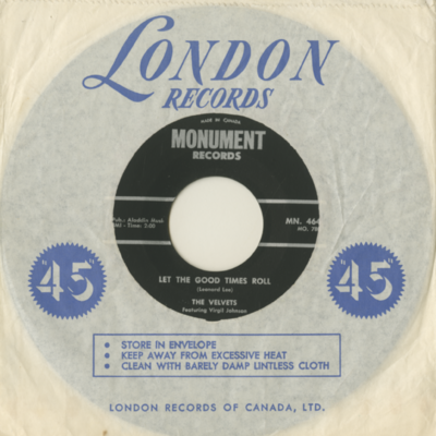 Let The Good Times Roll / The Lights Go On The Lights Go Off (1962)