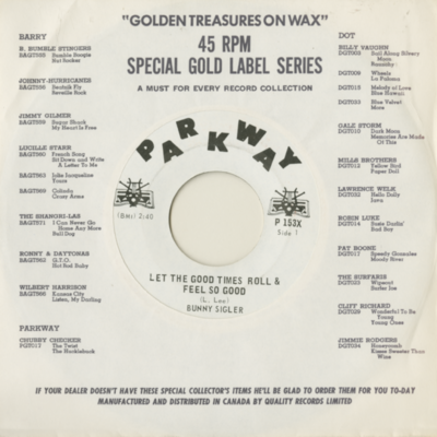 Let The Good Times Roll & Feel So Good / There's No Love Left (1967)