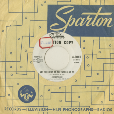 Let The Rest Of The World Go By / Music Of Love (1960)