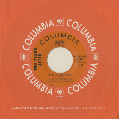 Let The Sky Fall / I'd Love To Change The World