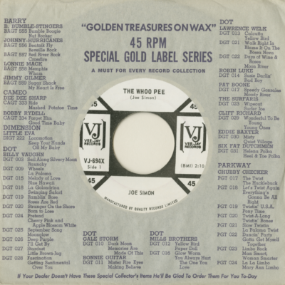 Let's Do It Over / The Whoo Pee