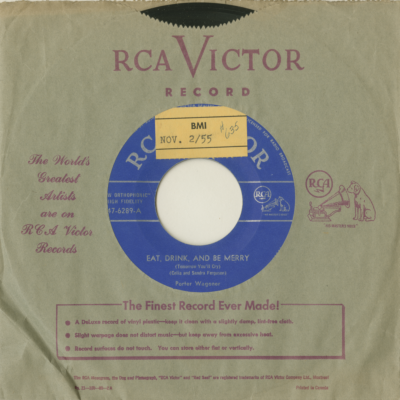 Let's Squiggle / Eat Drink And Be Merry (1955)