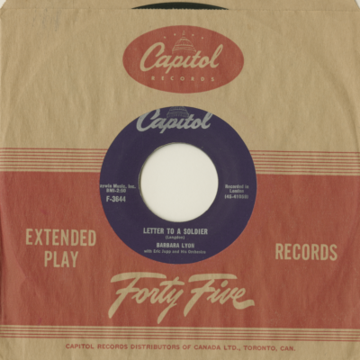 Letter To A Soldier / Whisper (1957)