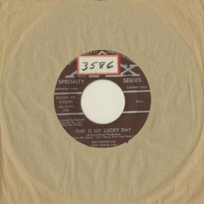 Life Is Just A Bowl Of Cherries / This Is My Lucky Day (1957)