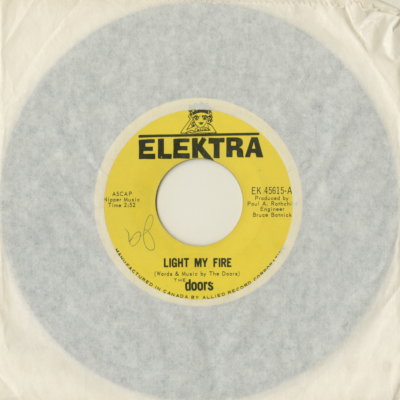 Light My Fire / The Crystal Ship (1967)