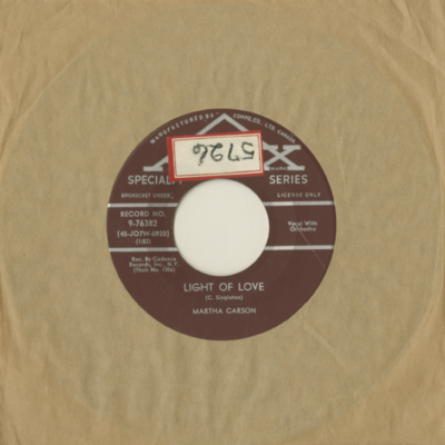 Light Of Love / That Ain't Right