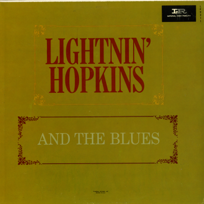 Lightnin' Hopkins And The Blues