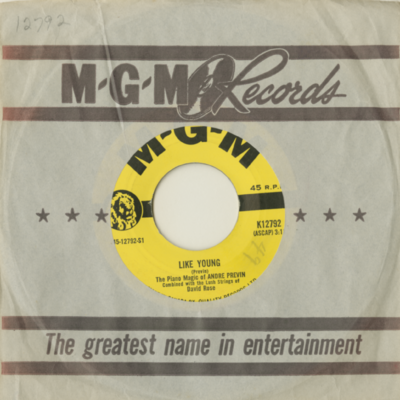 Like Young / Young Man's Lament