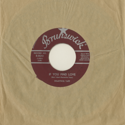 If You Find Love / Lipstick Paint A Smile On Me (1963)