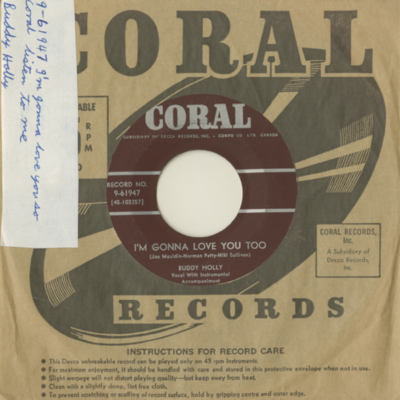 Listen To Me / I'm Gonna Love You Too