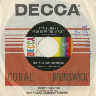 Little Johnny From Down The Street / Which Side's The Wrong Side