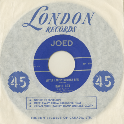 Little Lonely Summer Girl / No One Will Ever Know