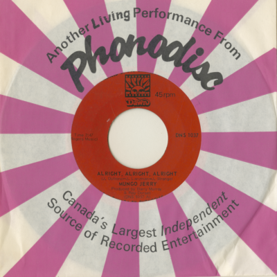 Alright Alright Alright / Little Miss Hipshake