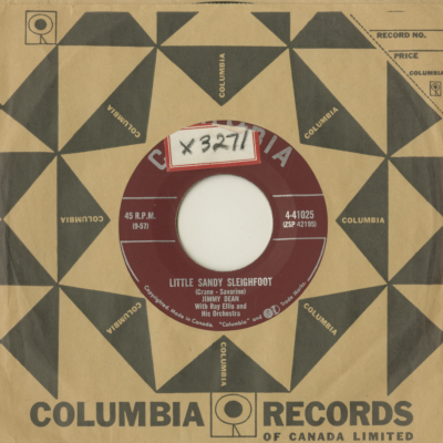 Little Sandy Sleighfoot / When They Ring The Golden Bells