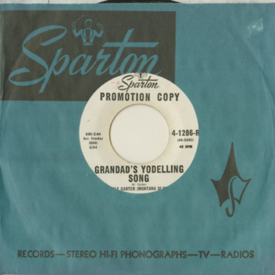 Grandad's Yodelling Song / The Little Shirt My Mother Made For Me / (1964)