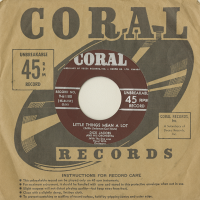 Little Things Mean A Lot / Hitch-Hike To The Stars