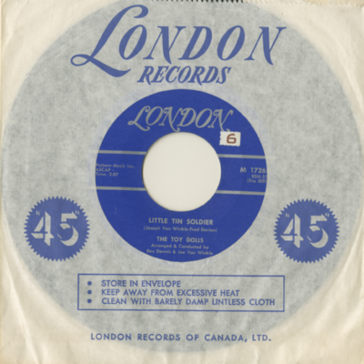 Little Tin Soldier / Fly Away (1962)