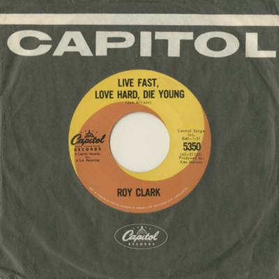 Live Fast Love Hard Die Young / When The Wind Blows In Chicago