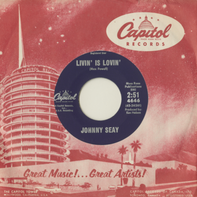 Livin' Is Lovin' / The Wayward Wind (1961)