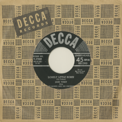 Lonely Little Robin / Sweet Violets