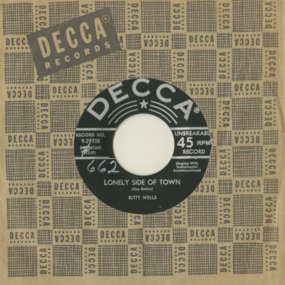 Lonely Side Of Town / I've Kissed You My Last Time