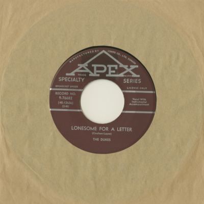 Lonesome For A Letter / Little Woman (1960)