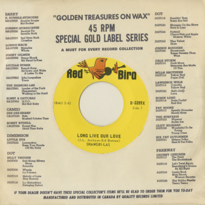 Long Live Our Love / Sophisticated Boom Boom