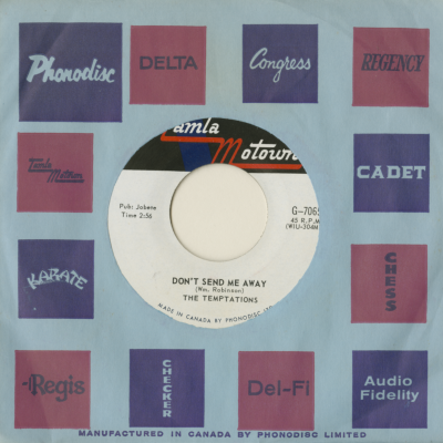 Lonliness Made Me Realize It's You That I Need / Don't Send Me Away (1967)