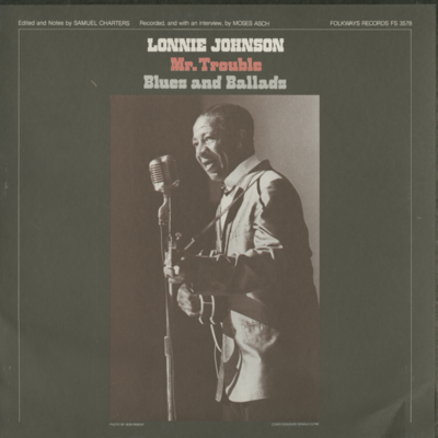 Lonnie Johnson Mr Trouble Blues And Ballads