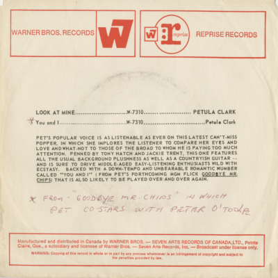 Look At Mine / You And I