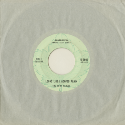 Looks Like I Goofed Again / I Can't Do The Twist No More