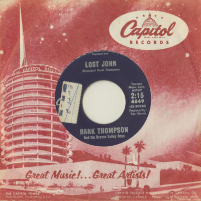 Lost John / I've Convinced Everybody But Myself (1961)