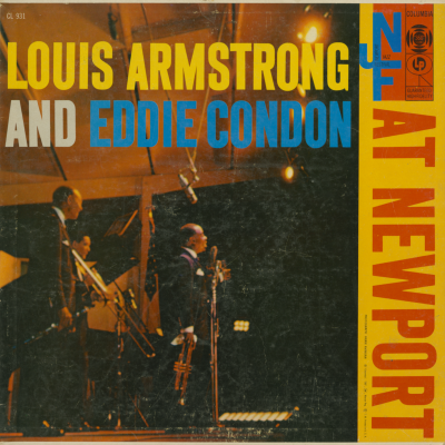 Louis Armstrong And Eddie Condon At Newport