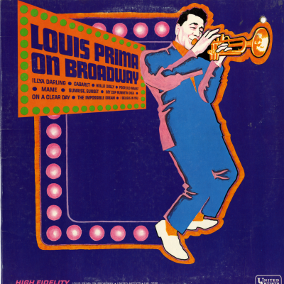 Louis Prima On Broadway