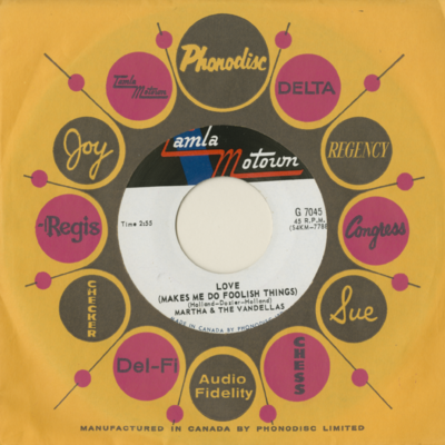 Love (Makes Me Do Foolish Things) / You've Been In Love Too Long (1965)