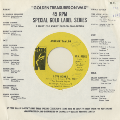 Love Bones / Mr Nobody Is Somebody