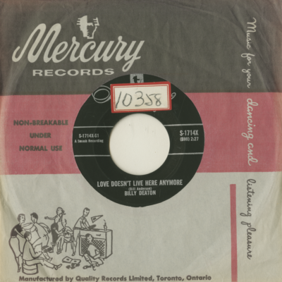 Love Doesn't Live Here Anymore / I'd Rather Not Know (1961)