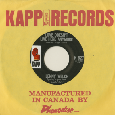 Love Doesn't Live Here Anymore / Let's Start Over Again