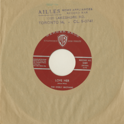 Love Her / The Girl Sang The Blues